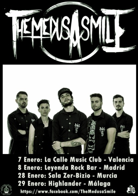 Fechas en enero de The Medusa Smile