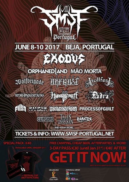 Confirmaciones del Santa Maria Summer Fest 2017