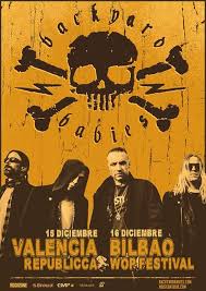 Fechas de Backyard Babies en Valencia y Bilbao