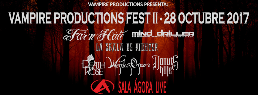 Hoy tenemos el Vampire Productions Fest II en Valencia