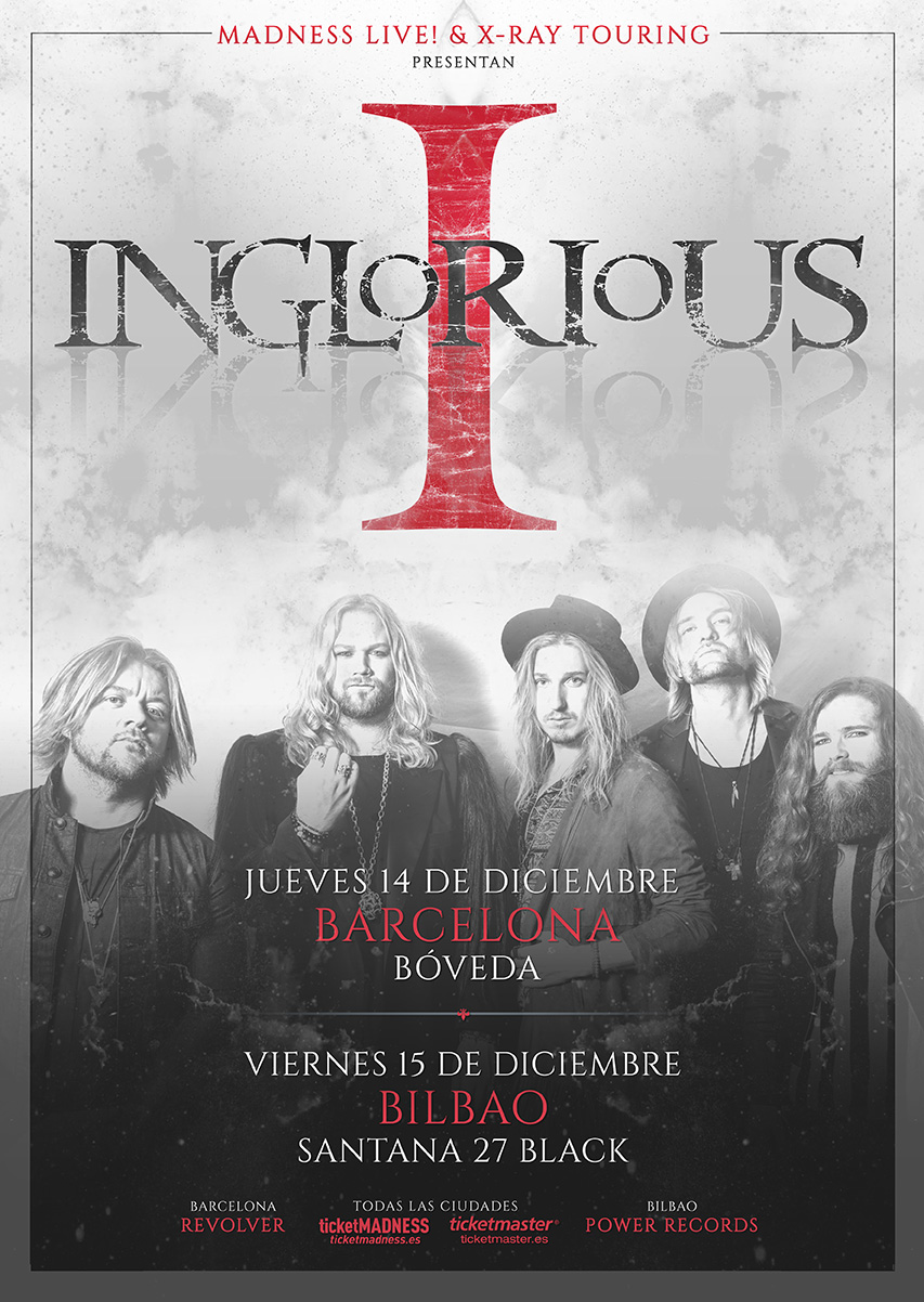 Inglorious visitan España en diciembre
