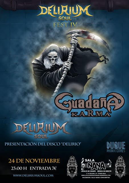 El 24 de noviembre el Delirium Soul Fest