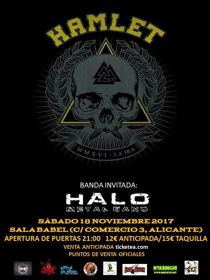 Hamlet en Alicante acompañado de Halo