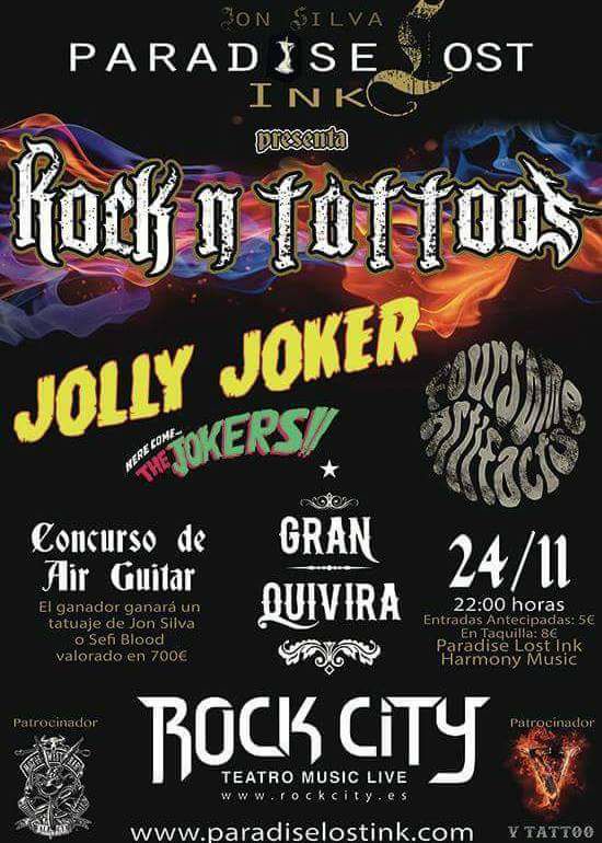 Este viernes podemos disfrutar en directo de Jolly Joker en Valencia