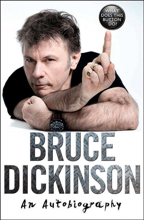Bruce Dickinson sigue hablando de su libro