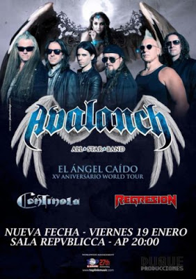 Recordatorio de las próximas fechas de Avalanch