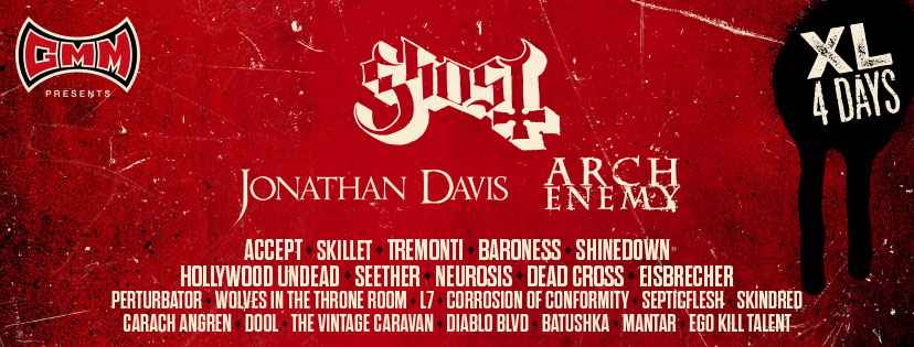 Nueva tanda de confirmaciones del Graspop Metal Meeting 2018
