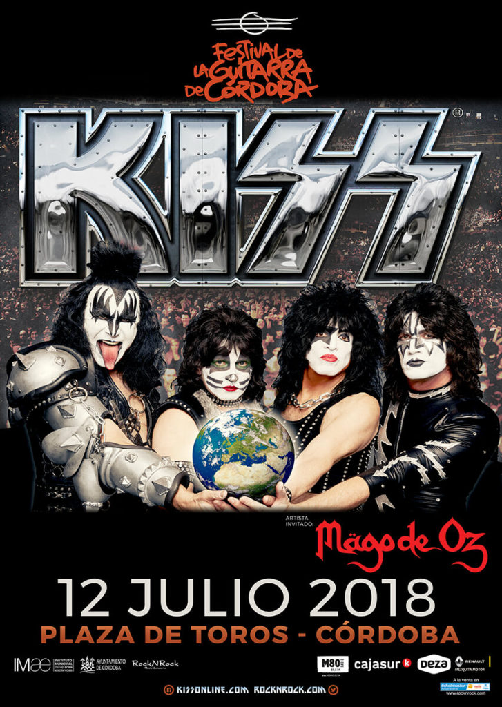 Mägo De Oz serán los encargados de abrir el concierto de Kiss en Córdoba.