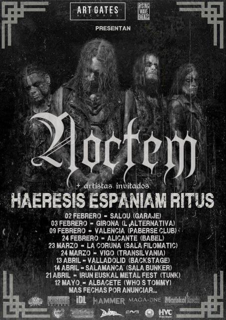 Próximas fechas de directo de Noctem
