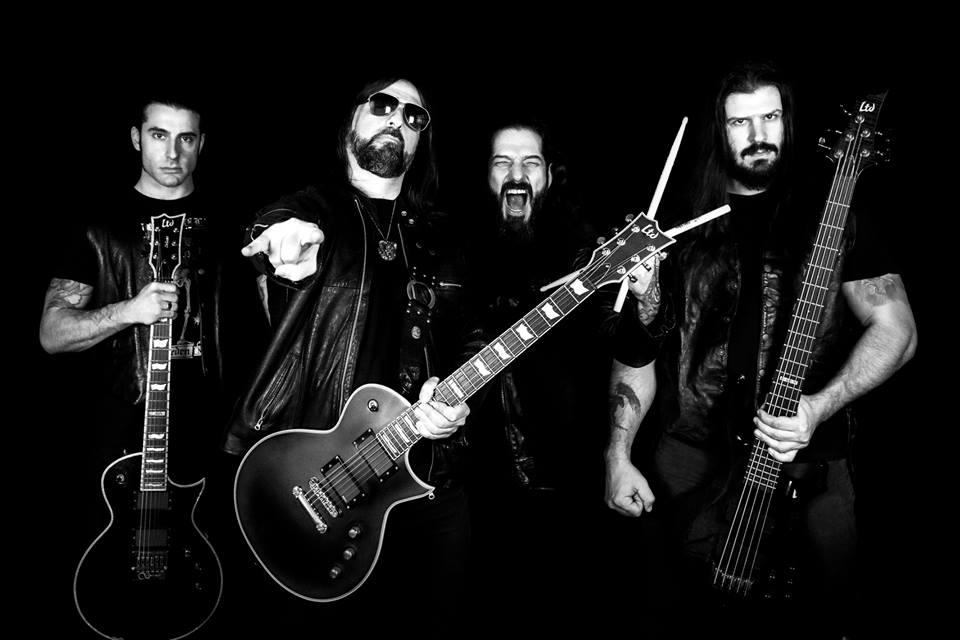 Rotting Christ en el estudio de grabación