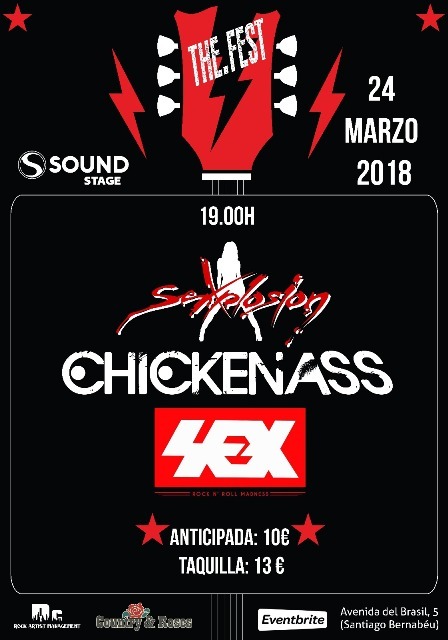 El 24 de Marzo en Madrid The.Fest, una fiesta de Rock