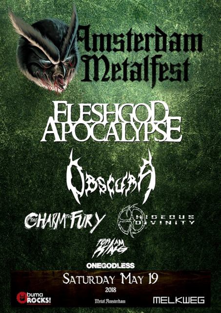 El 19 de mayo el primer Amsterdam Metalfest