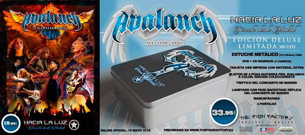 Nuevos detalles del DVD de Avalanch