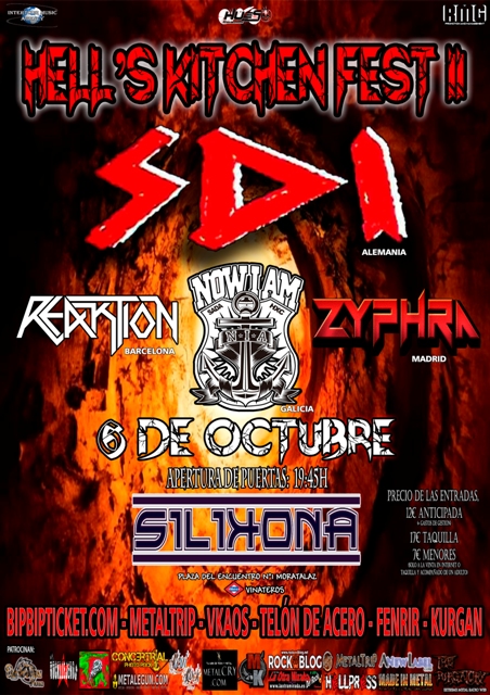 El Hell’sKitchen Fest el 6 de octubre en Madrid