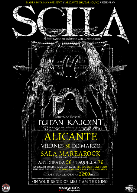 Hoy 30 de marzo Scila en Alicante