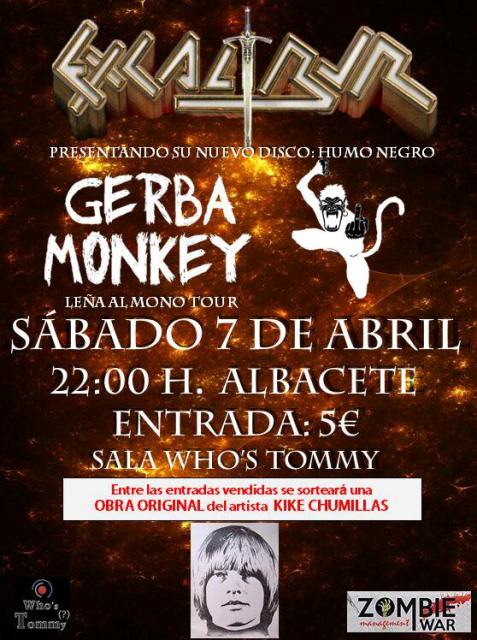 Mañana Excalibur en Albacete en Who’s Tommy