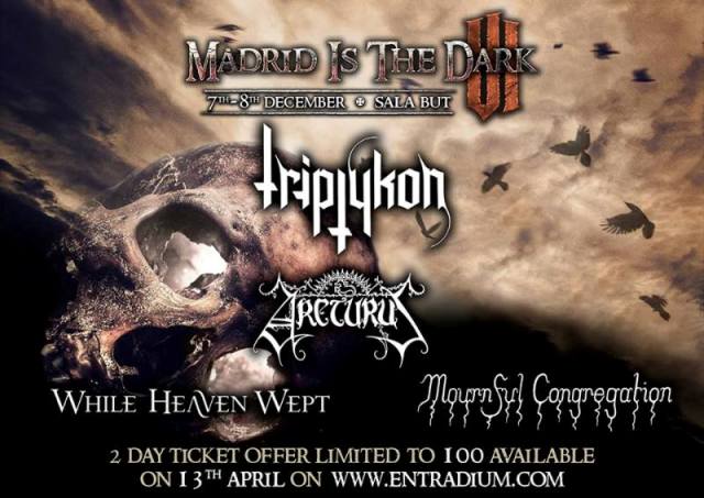Fechas y primeras bandas del Madrid Is The Dark 2018