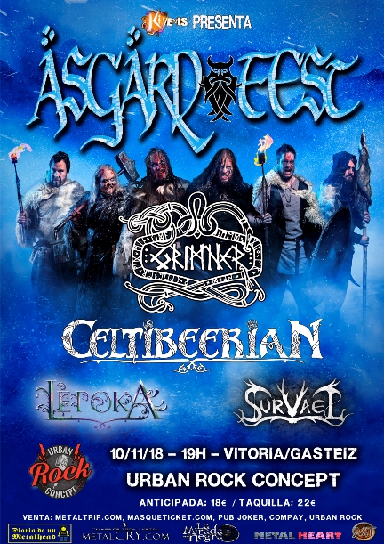 El Äsgard Fest II el 10 de noviembre en Vitoria/Gasteiz
