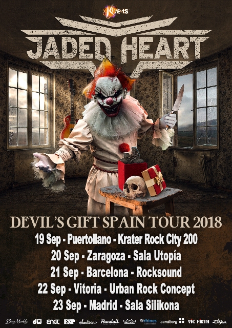 Arranca la gira de los Jaded Heart