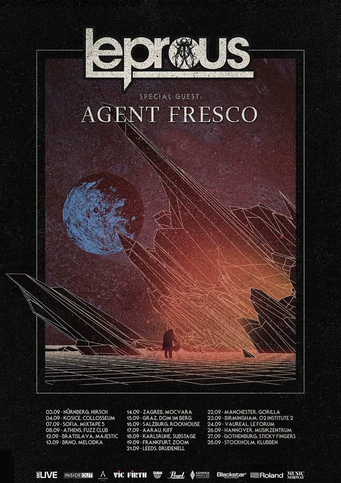 Fechas del nuevo tour europeo de Leprous y Agent Fresco