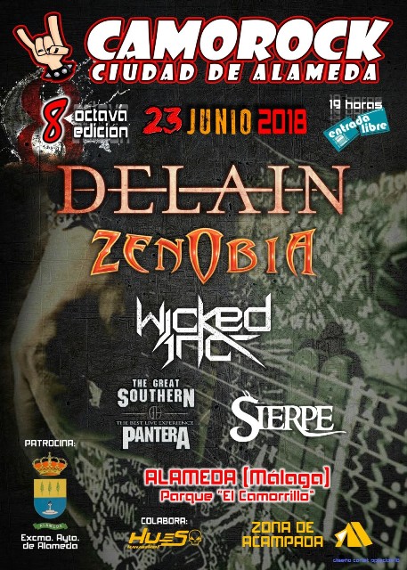 Este sábado el 8º Camorock Festival en Alameda (Málaga)