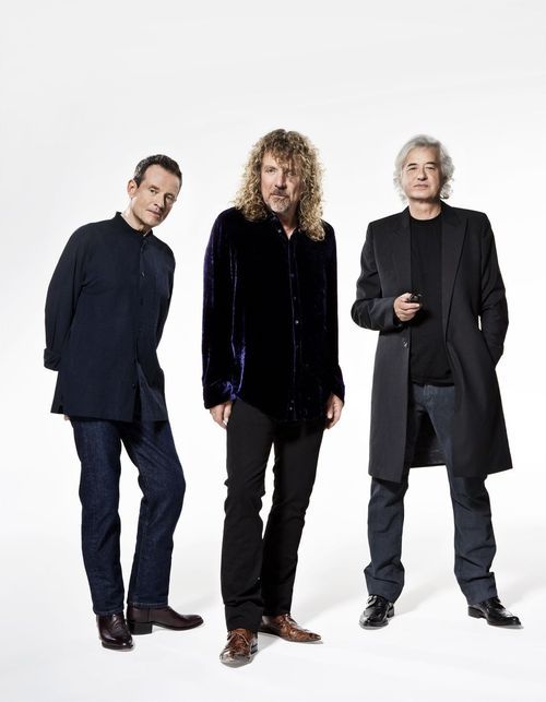 Jimmy Page, Robert Plant y John Paul Jones se reúnen para presentar un libro oficial de Led Zeppelin.