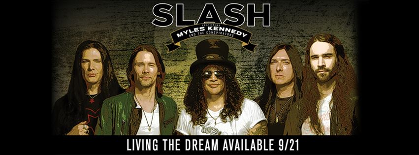 Primeros detalles del nuevo trabajo de Slash Ft. Myles Kennedy & The Conspirators