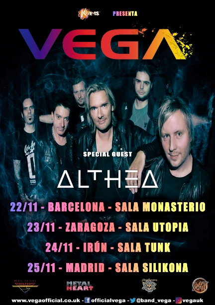 Empieza la gira de los británicos Vega