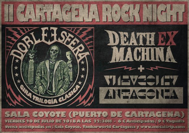 Os recordamos los detalles del Festival Cartagena Rock Night