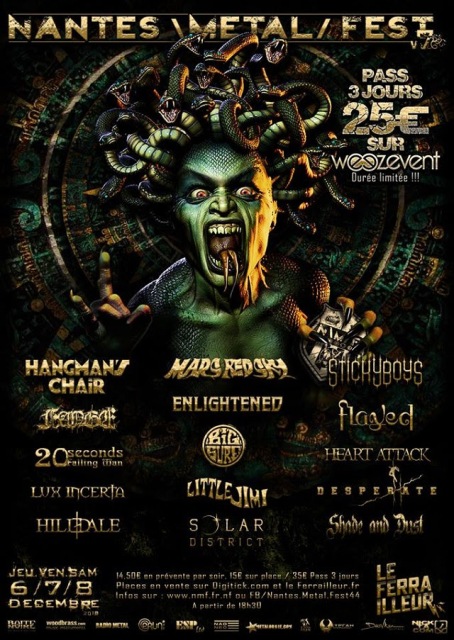 Información del Nantes Metal Fest 2018