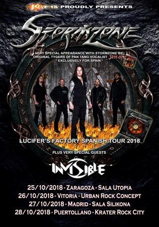 Stormzone: Lucifer´s Factory Spanish Tour