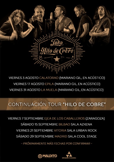 Nuevo video de Tako y fechas de la gira