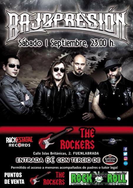 BajopresióN en Fuenlabrada (Madrid) este sábado 1 de septiembre