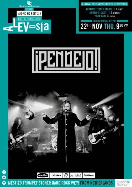 Vuelve Pendejo a Madrid el 22 de noviembre