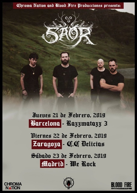Gira española de Saor en Febrero