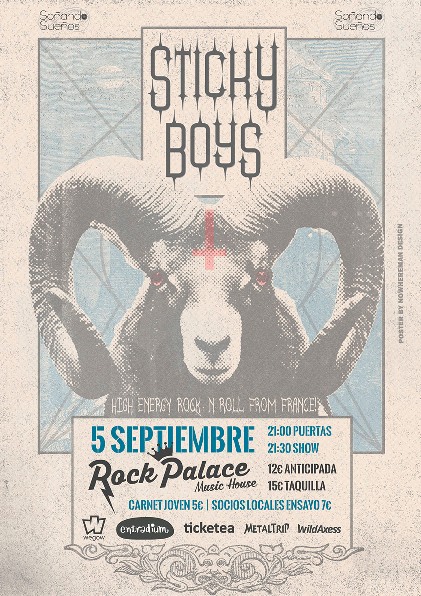 Sticky Boys en Madrid el 5 de septiembre