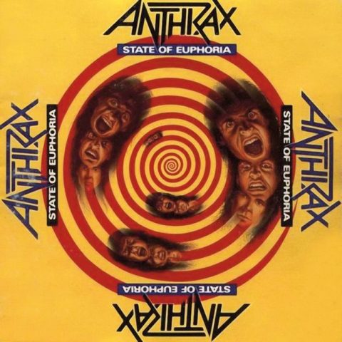 Detalles de la reedición del «State Of Euphoria» de Anthrax
