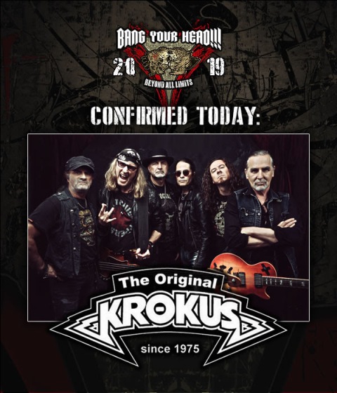 Krokus en el Bang Your Head 2019