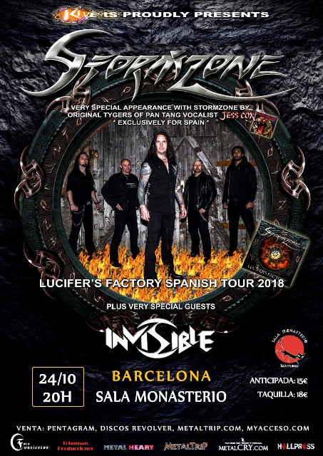 Stormzone suma Barcelona a su gira y más noticias