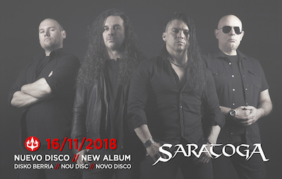 El 16 de noviembre nuevo álbum de Saratoga