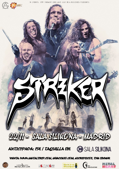 Striker en Madrid el 22 de noviembre