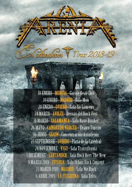 Segunda parte de la Gira de Arenia