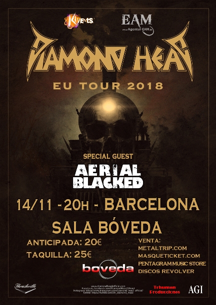 Empieza la Gira de Diamond Head