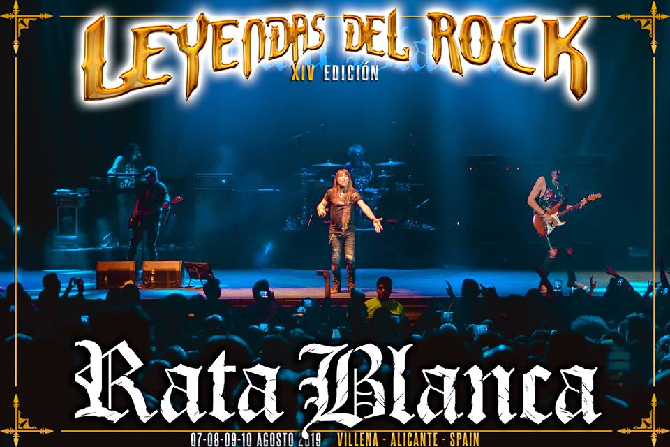 Rata Blanca confirmados en el Leyendas del Rock 2019