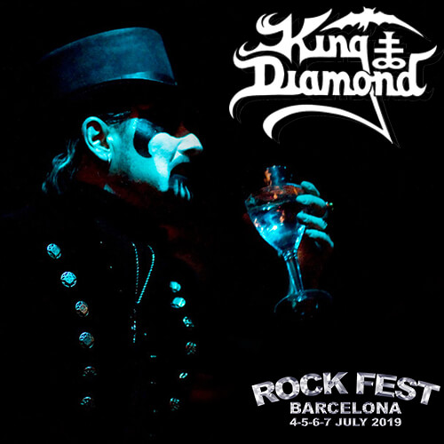 King Diamond es la nueva confirmación del Rock Fest Barcelona 2019