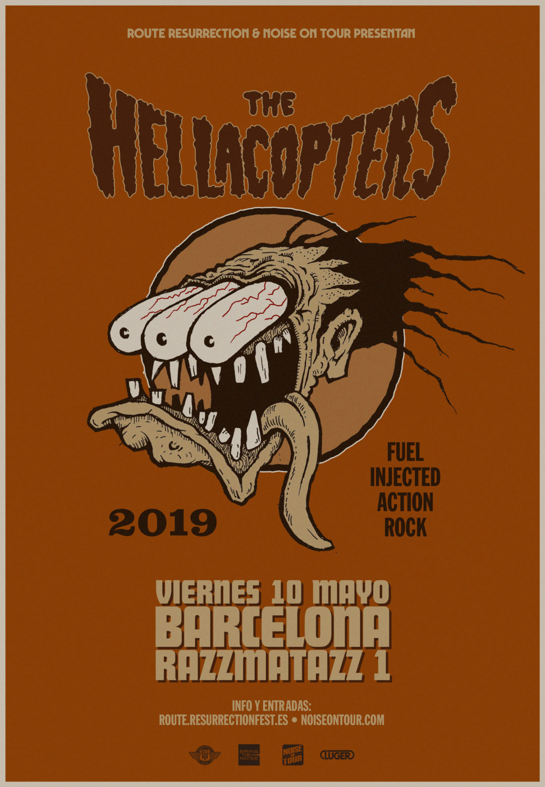 Confirmados The Hellacopters el 10 de mayo en Barcelona