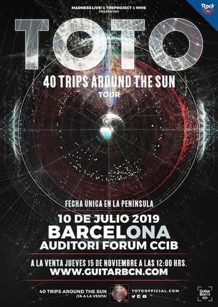 Toto en Barcelona el 10 de julio