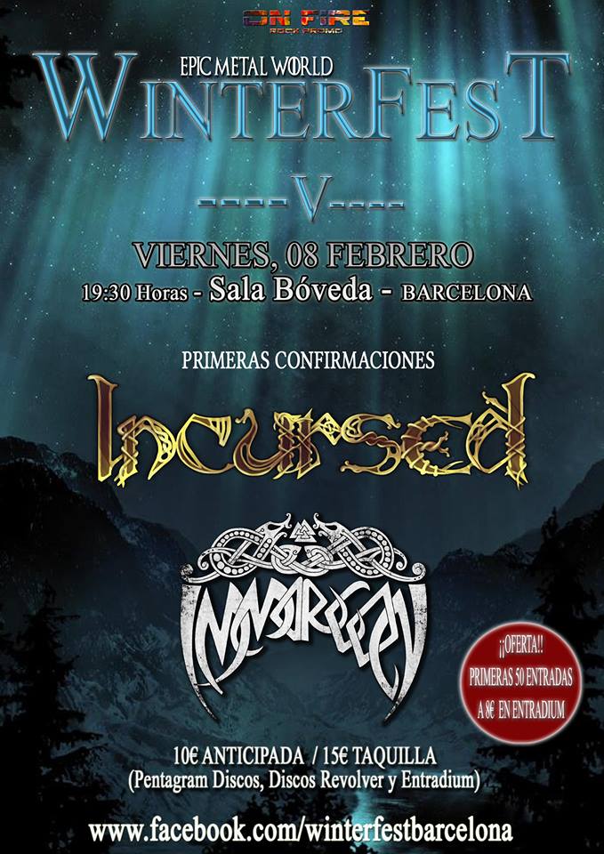 Primeros detalles y confirmaciones del Winterfest V