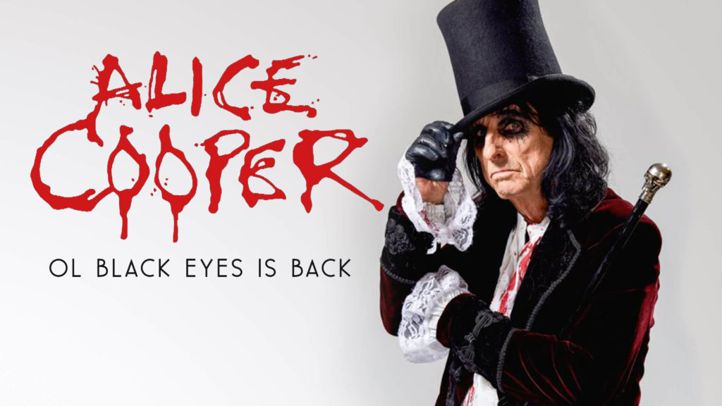 Alice Cooper actuará en Madrid y Barcelona el próximo mes de septiembre dentro de su gira “Ol Black Eyes Is Back”