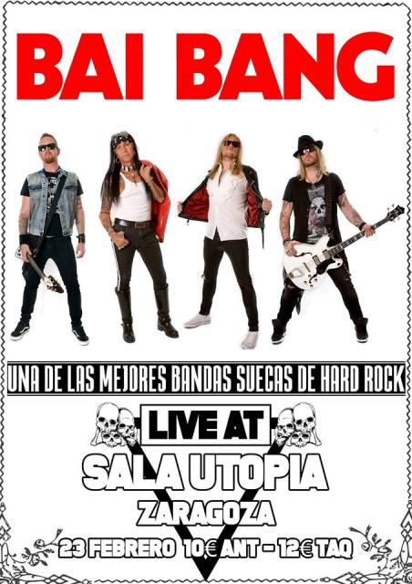 Bai Bang en Zaragoza el 23 de febrero